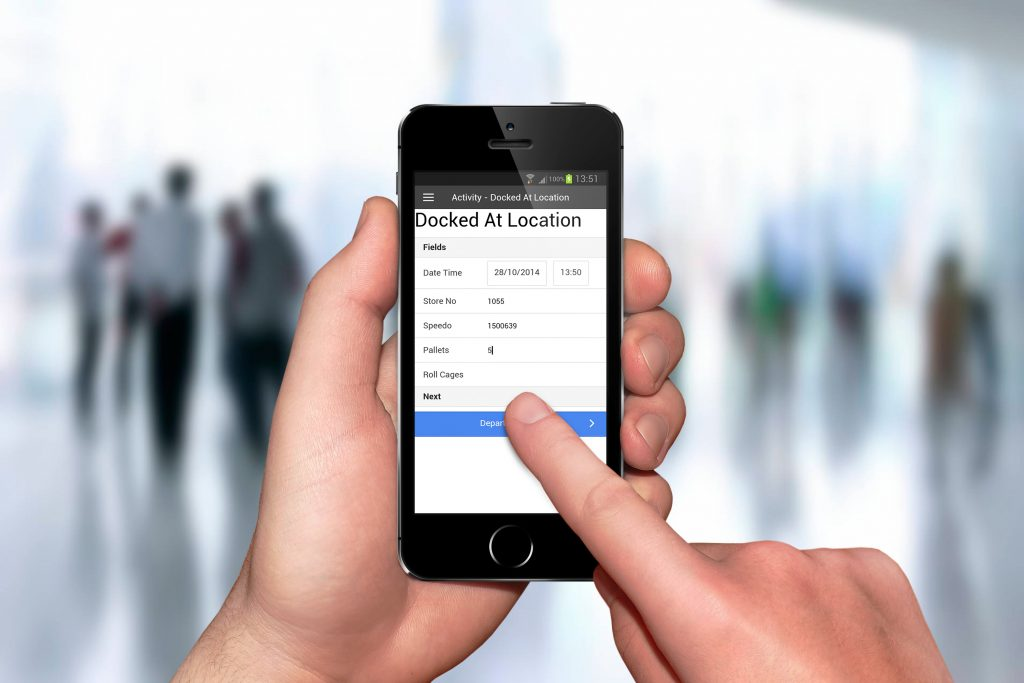 chkPoints app in use